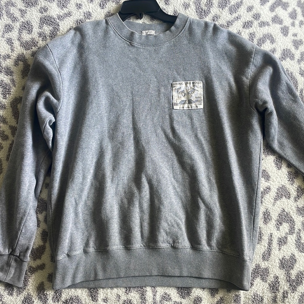 John Halt ‘Bring the Noize’ Gray Crewneck